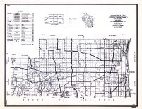 Kenosha County, Wisconsin State Atlas 1956 Highway Maps